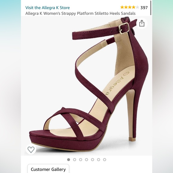 Allegra K Heels - Picture 1 of 6